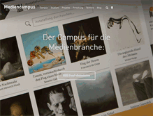 Tablet Screenshot of mediencampus.h-da.de