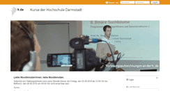 Desktop Screenshot of lernen.h-da.de